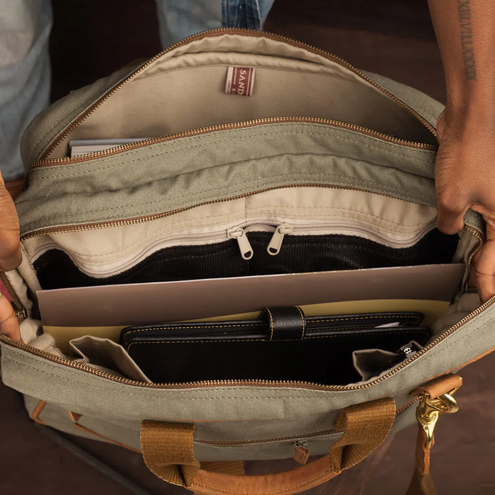 Canvas Andrew Work Bag