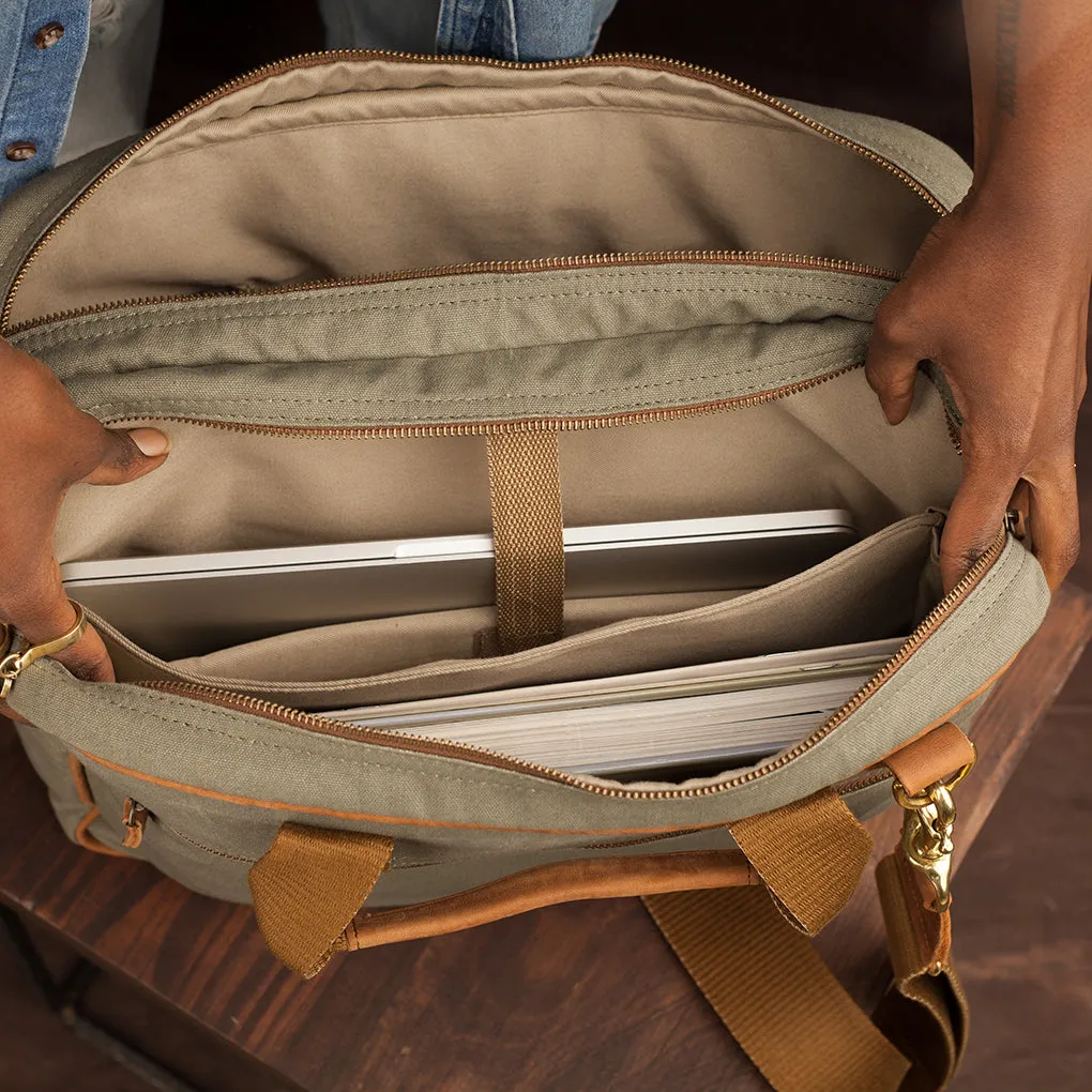 Canvas Andrew Work Bag