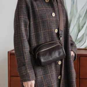 Casual Shoulder Bags For Ladies Soft Leather Crossbody Bag