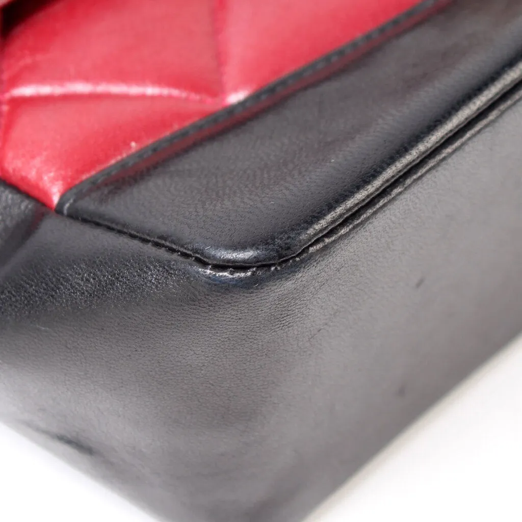 CC Bicolor Flap Bag