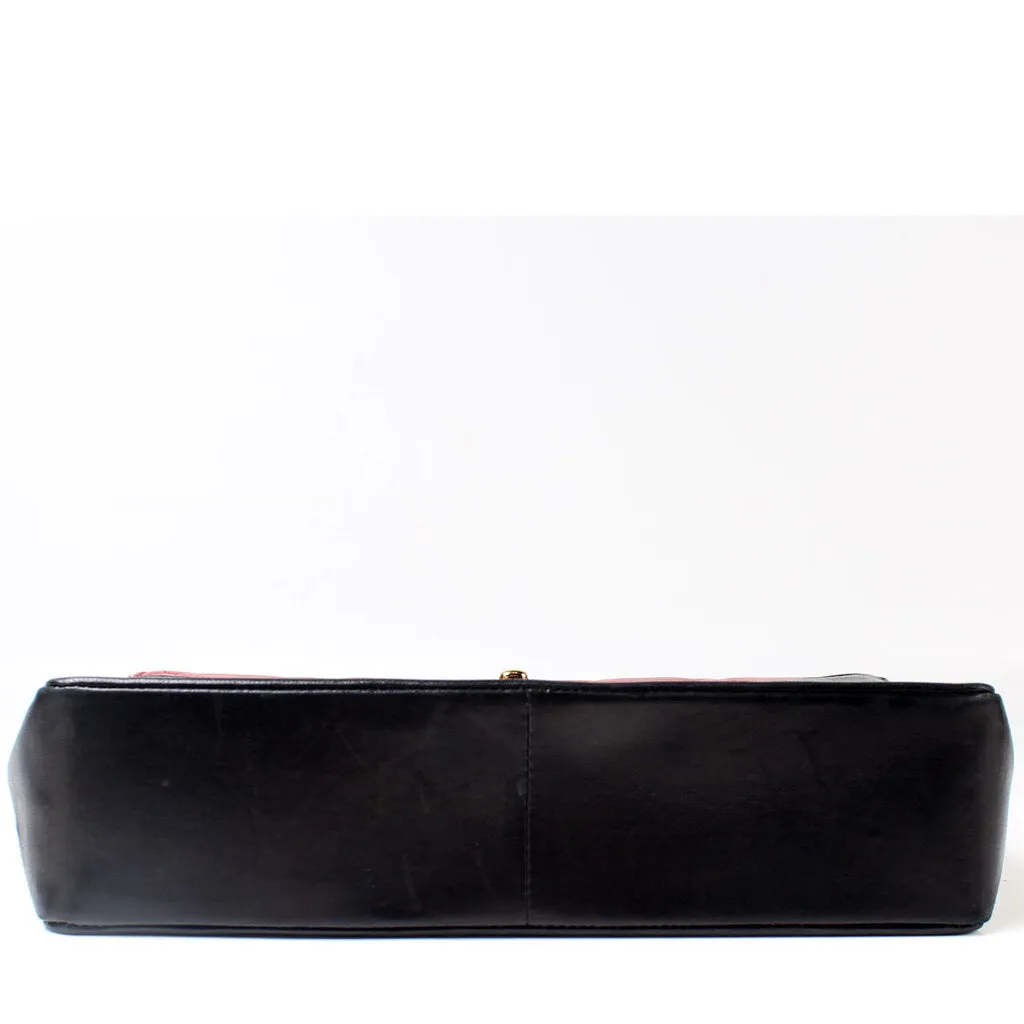 CC Bicolor Flap Bag