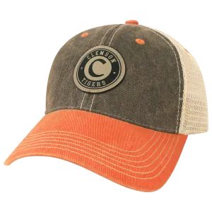 Clemson Black/Orange Old Favorite Trucker