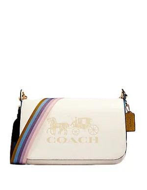 Coach Jes Messenger in Colorblock