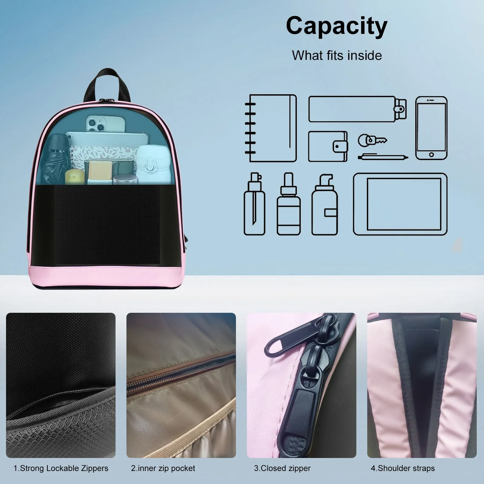 CRELANDER LED  Women's Backpacks girl child LED bag