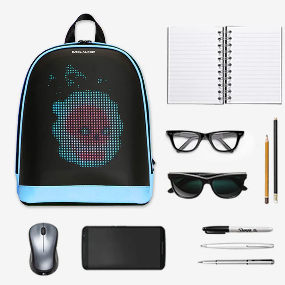 CRELANDER LED  Women's Backpacks girl child LED bag