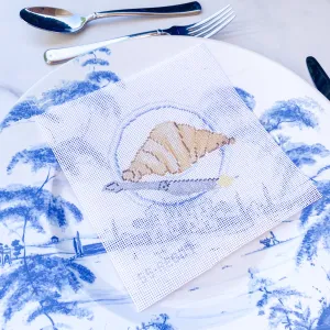 Croissant Needlepoint Canvas