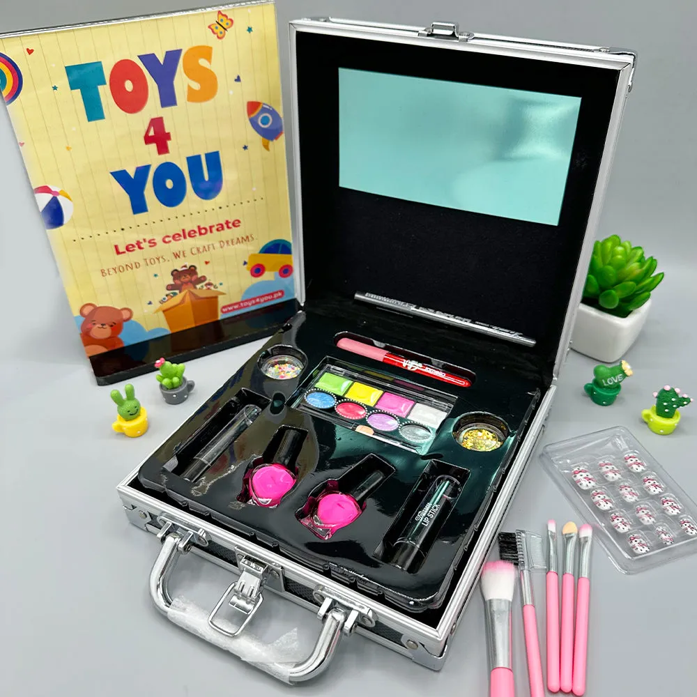 CUTE MAKEUP BRIEFCASE SET FOR GIRLS