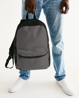 Dark Brown Canvas Backpack | Dark Pale Brown | C30M30Y30K60