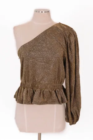 Dazzling Bright Top - Gold