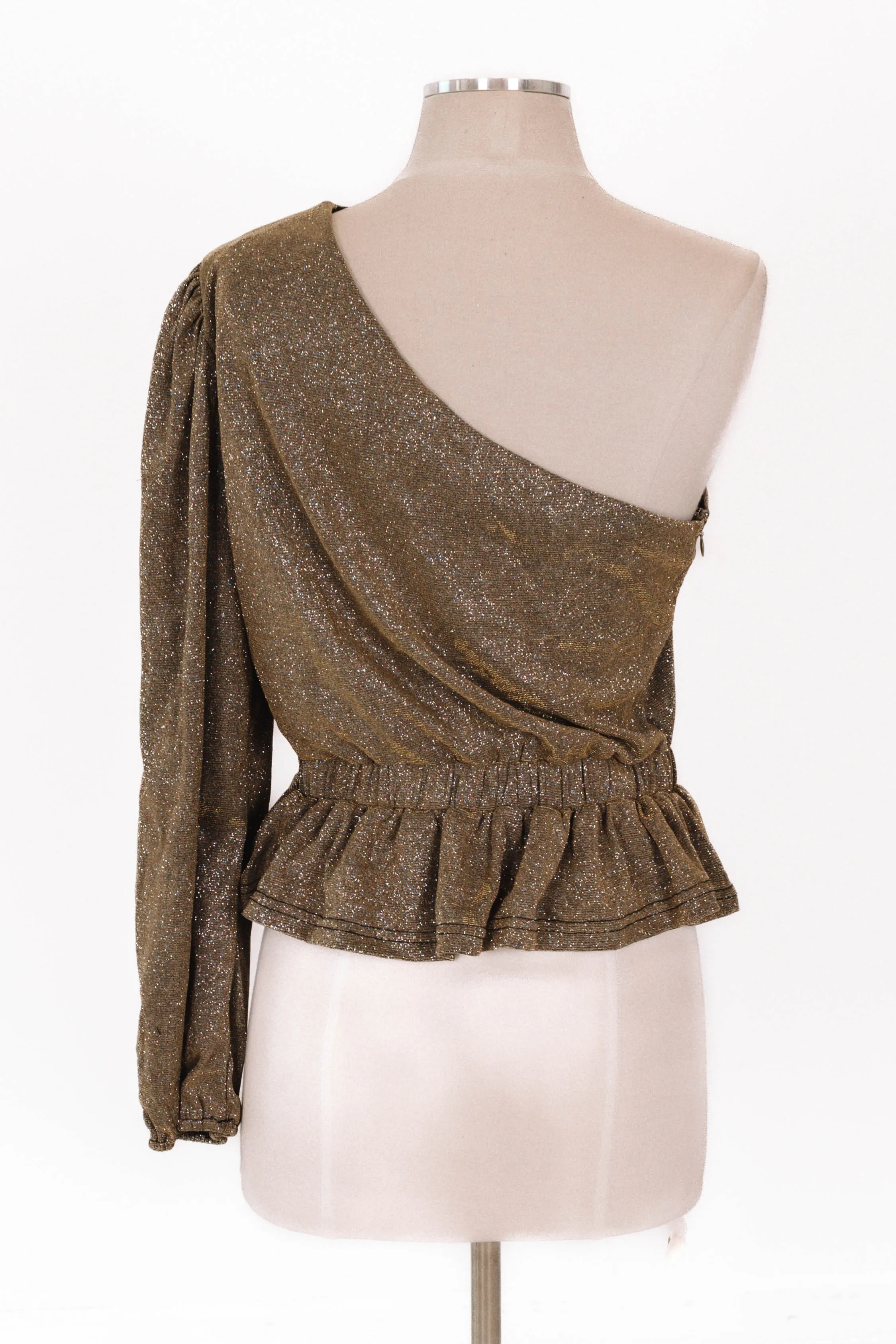 Dazzling Bright Top - Gold