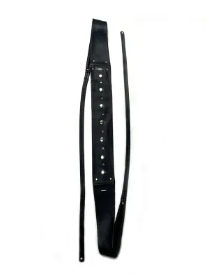[DAZZLING CLUB] Seasonless Stud Leather Belt