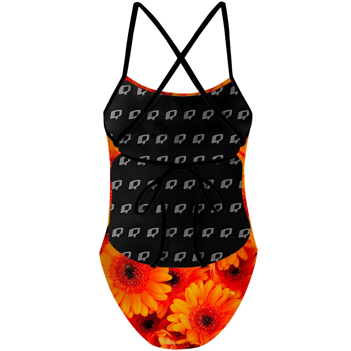 Dazzling Daisy - Tieback One Piece Swimsuit