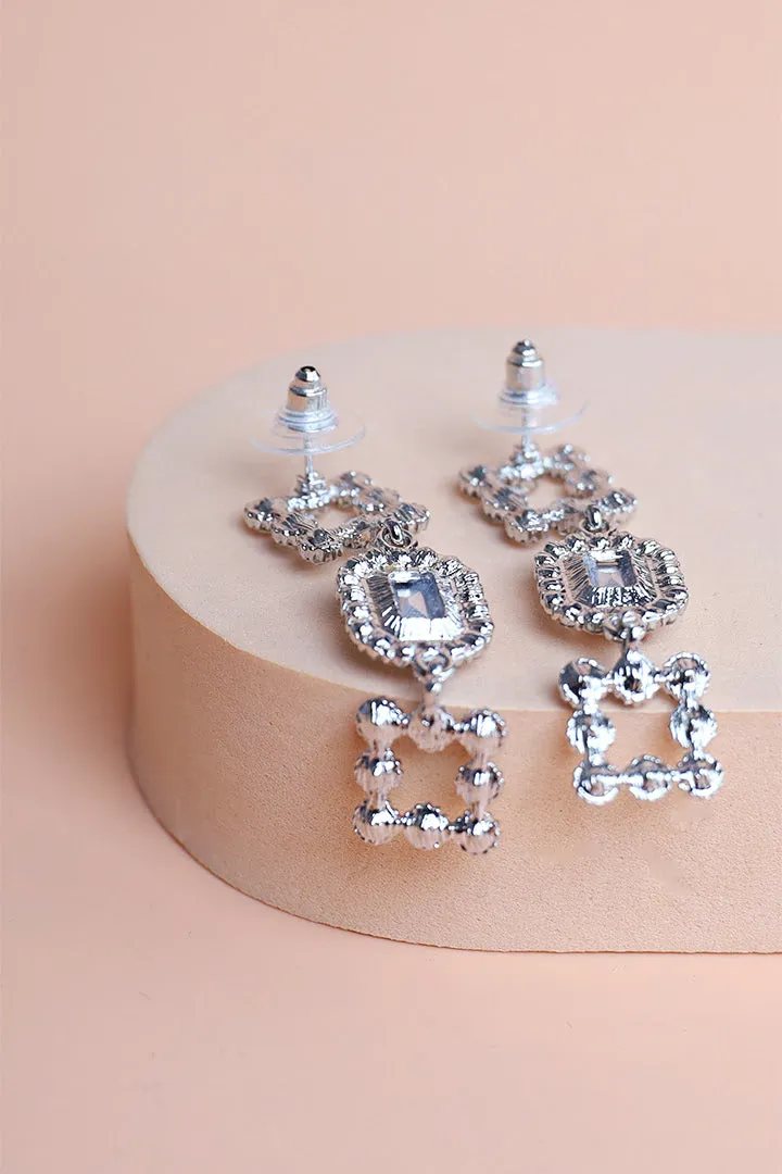 Dazzling Dangling Stud