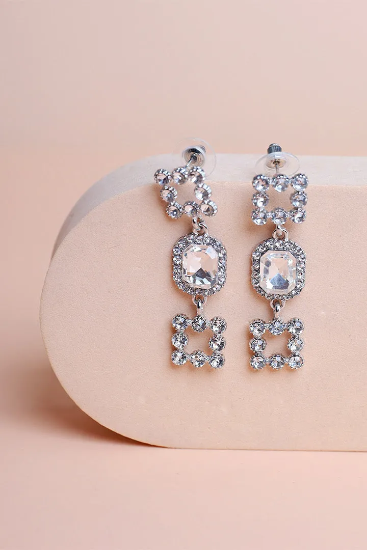 Dazzling Dangling Stud