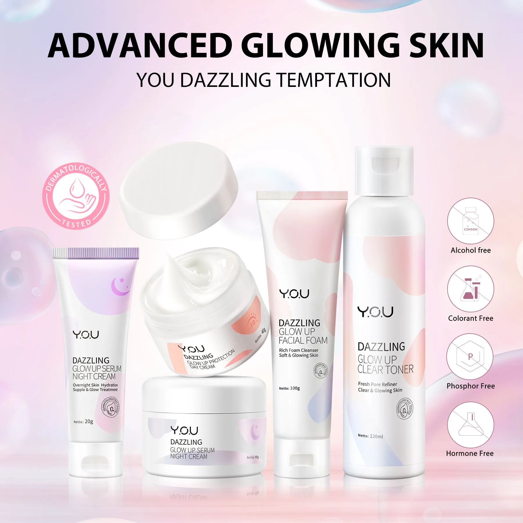 Dazzling Glow Up Serum Night Cream