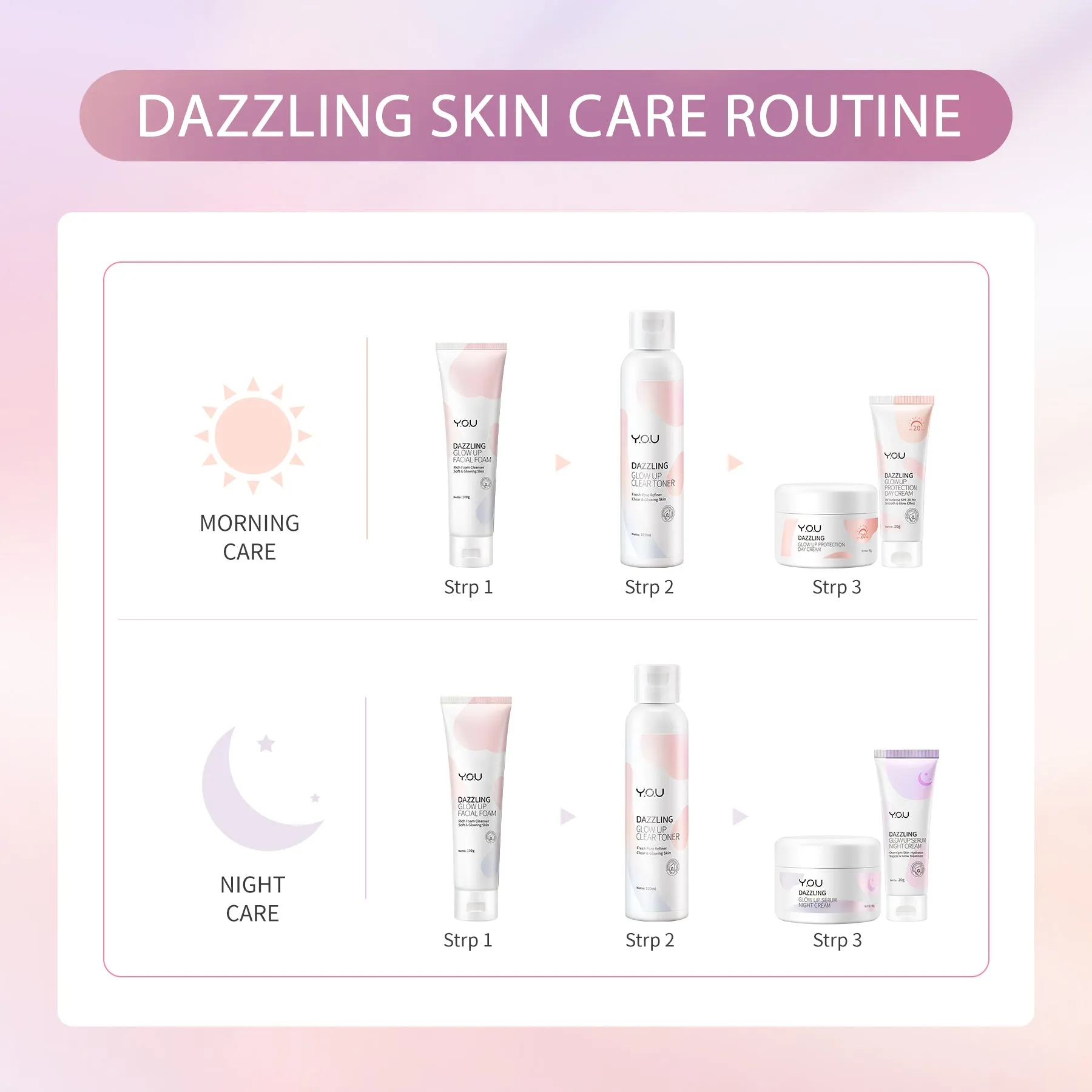 Dazzling Glow Up Serum Night Cream