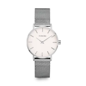 Dazzling Nature Watch Silver Colour