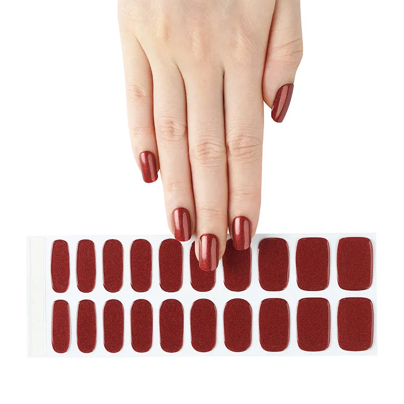 Dazzling Ruby - GEL Nail Wraps