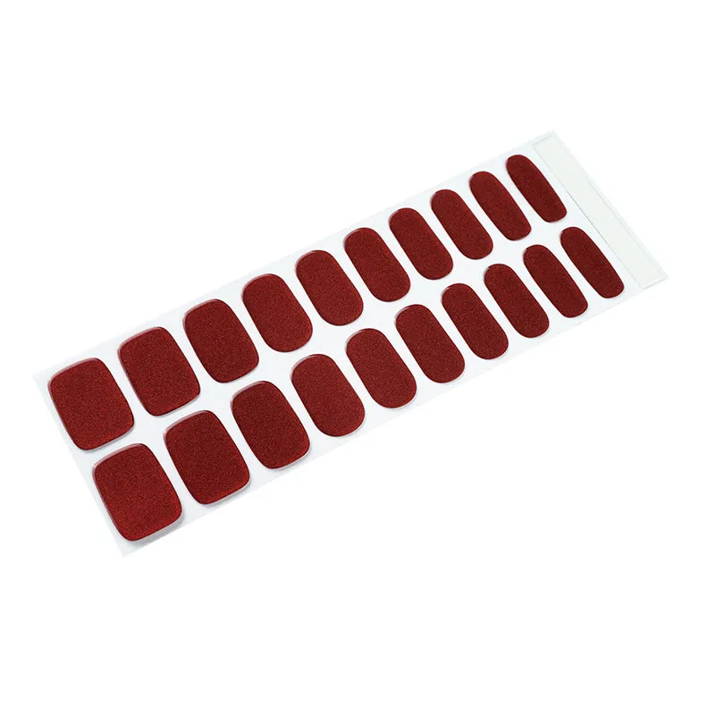 Dazzling Ruby - GEL Nail Wraps