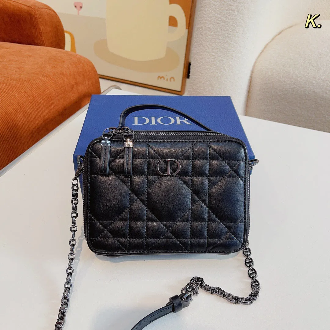 DR264 Dior Caro Box Bag / 7 x 5 x 2 inches