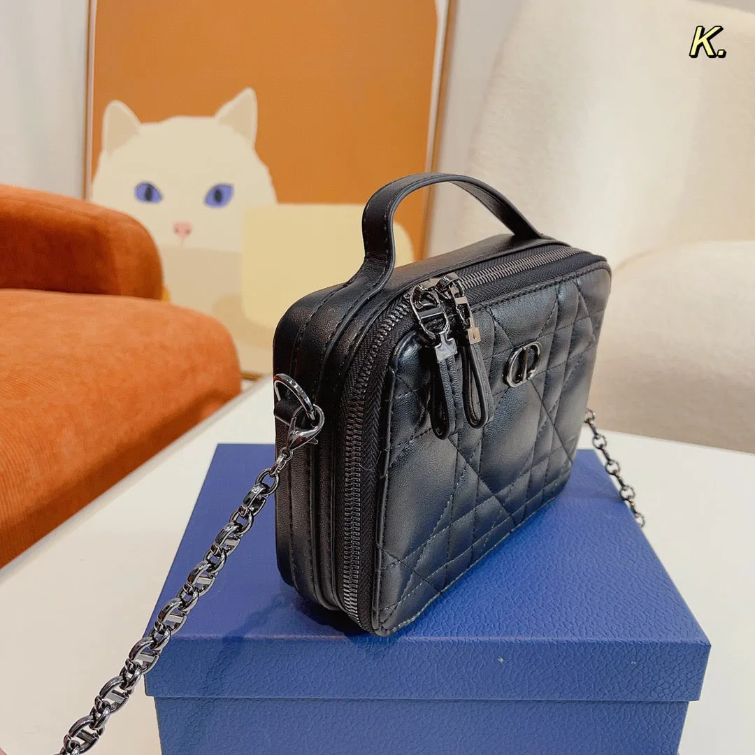 DR264 Dior Caro Box Bag / 7 x 5 x 2 inches