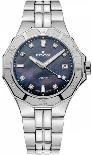 EDX Watch Delfin Diver Date Lady
