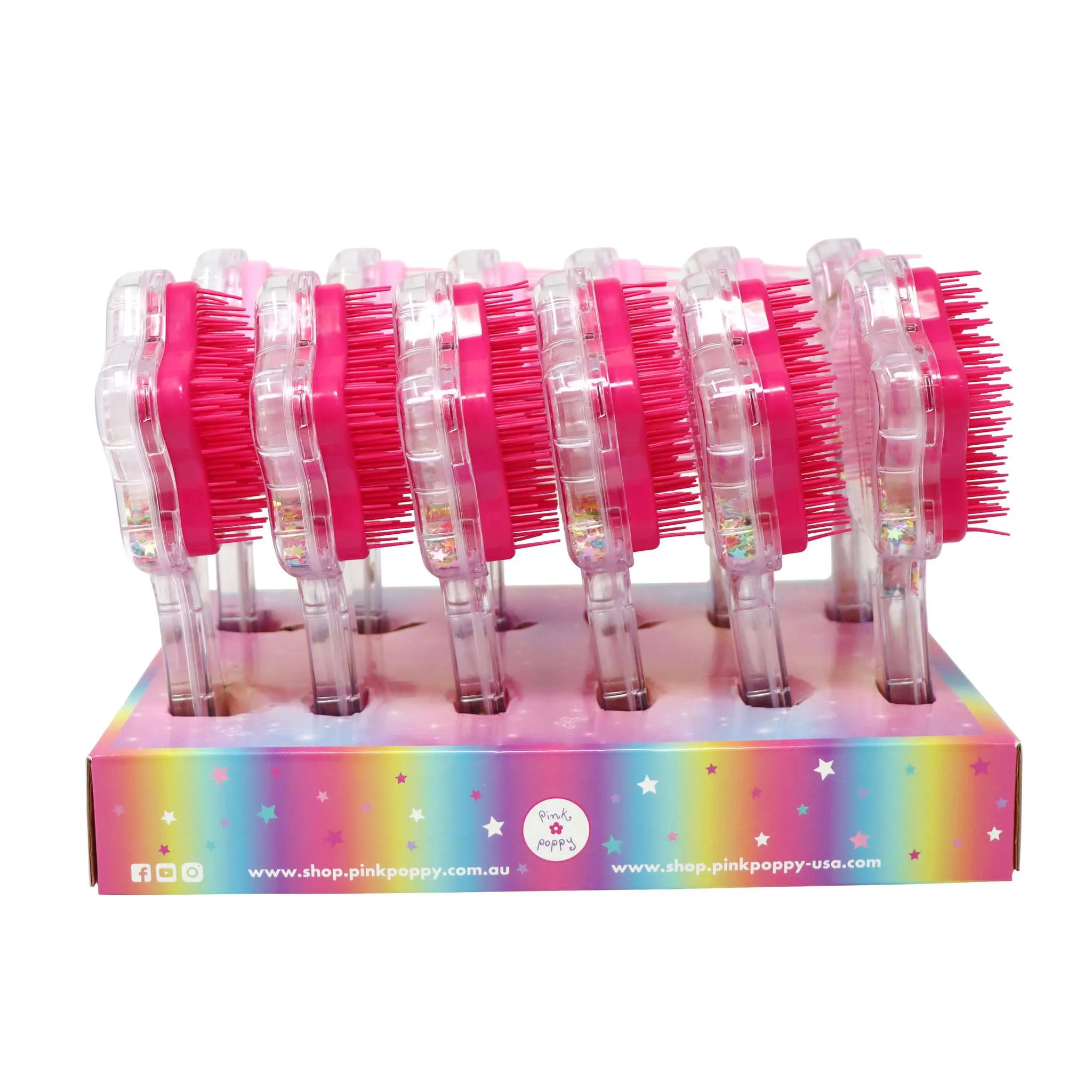 Enchanted Mermaid & Dazzling Butterfly Hair Brush