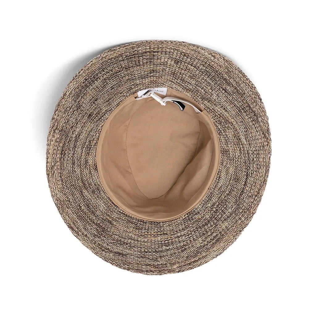 Evoke Caroline Fedora - Light Brown