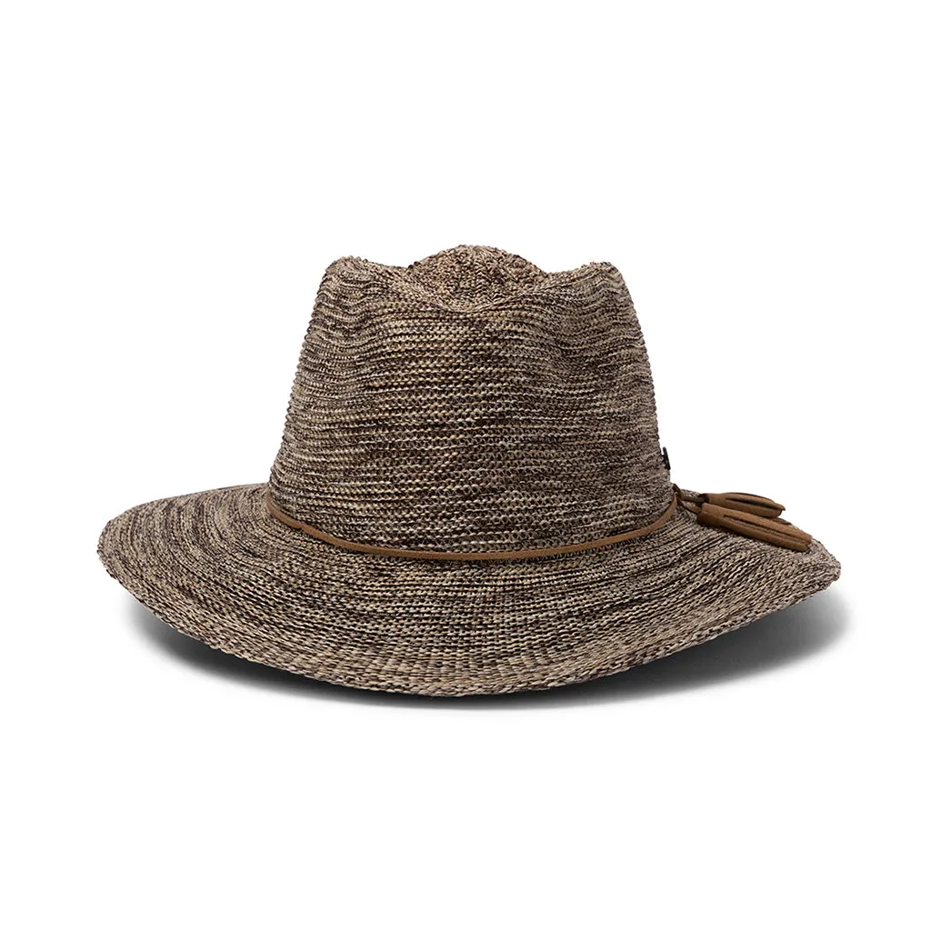 Evoke Caroline Fedora - Light Brown