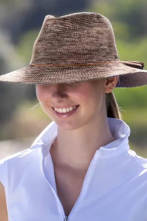 Evoke Caroline Fedora - Light Brown
