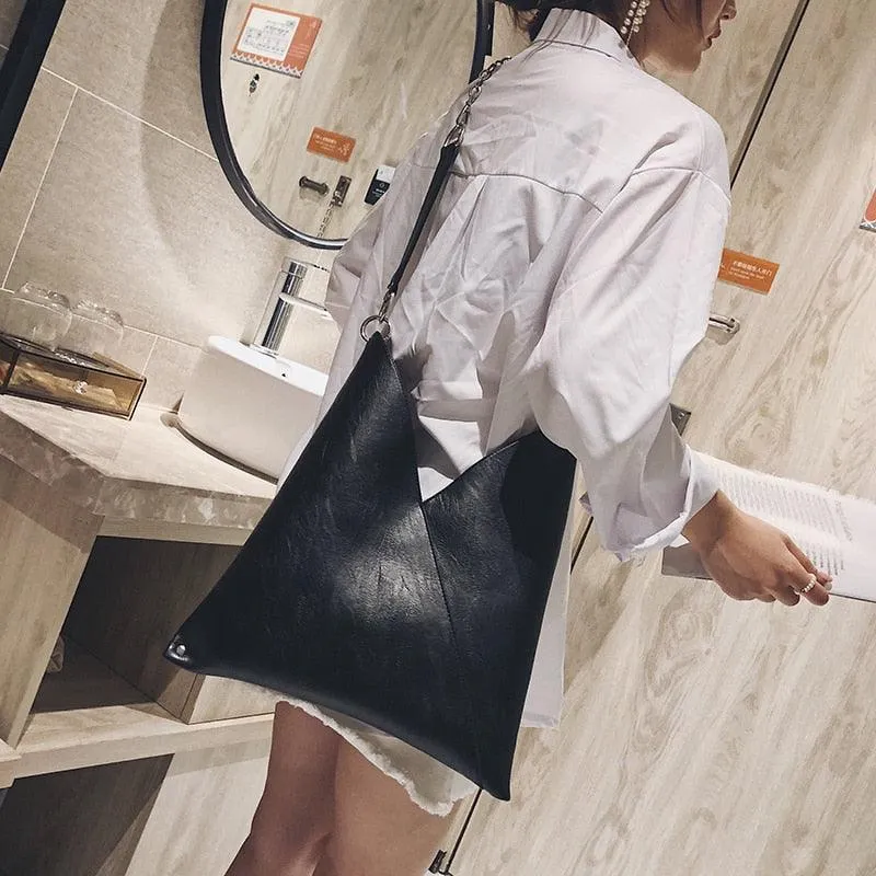 Fashion Leather Handbags Women Luxury Handbags Large Shoulder Bags Tote Purse