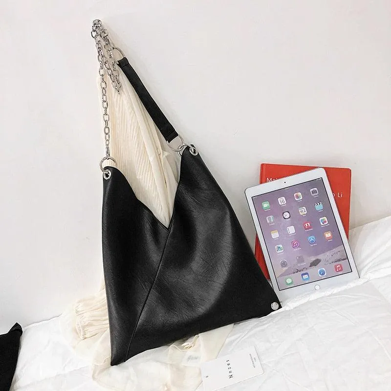 Fashion Leather Handbags Women Luxury Handbags Large Shoulder Bags Tote Purse
