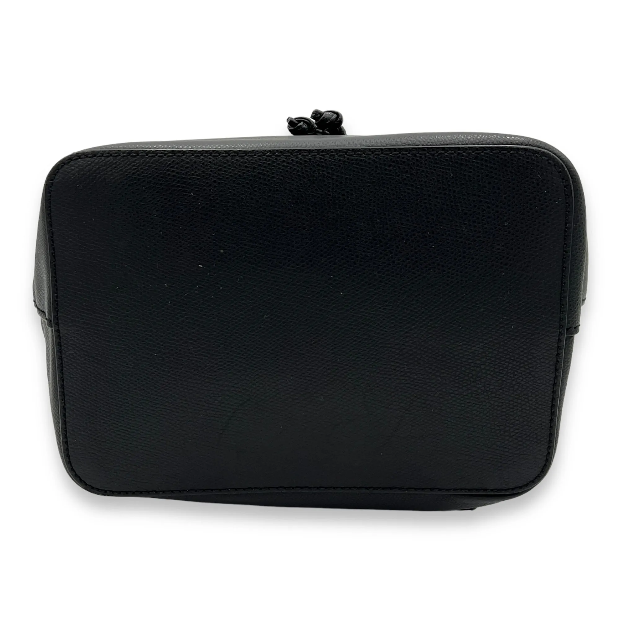 Flap Black Backpack in Calfskin, Gold hardware