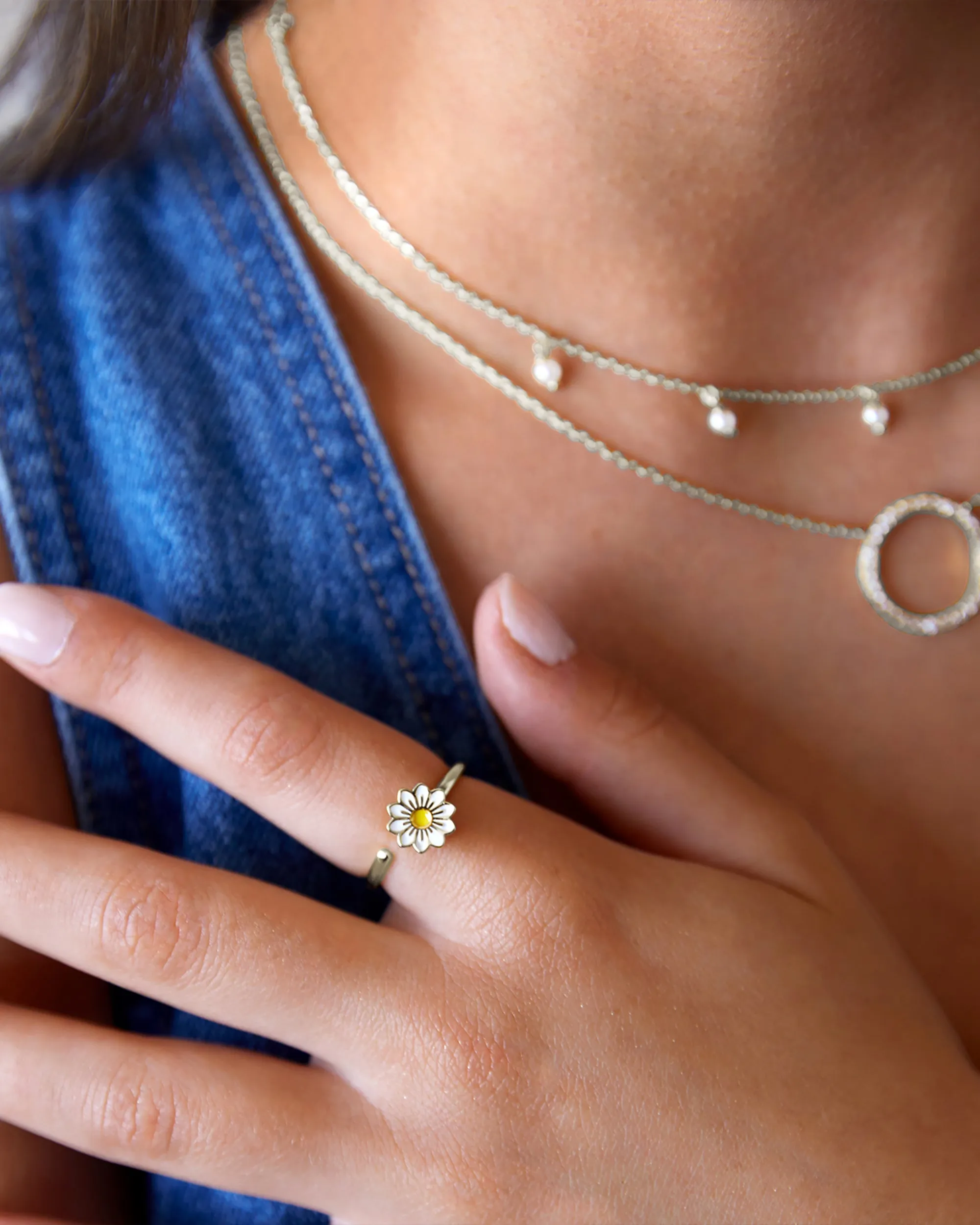 Floral Anxiety Ring