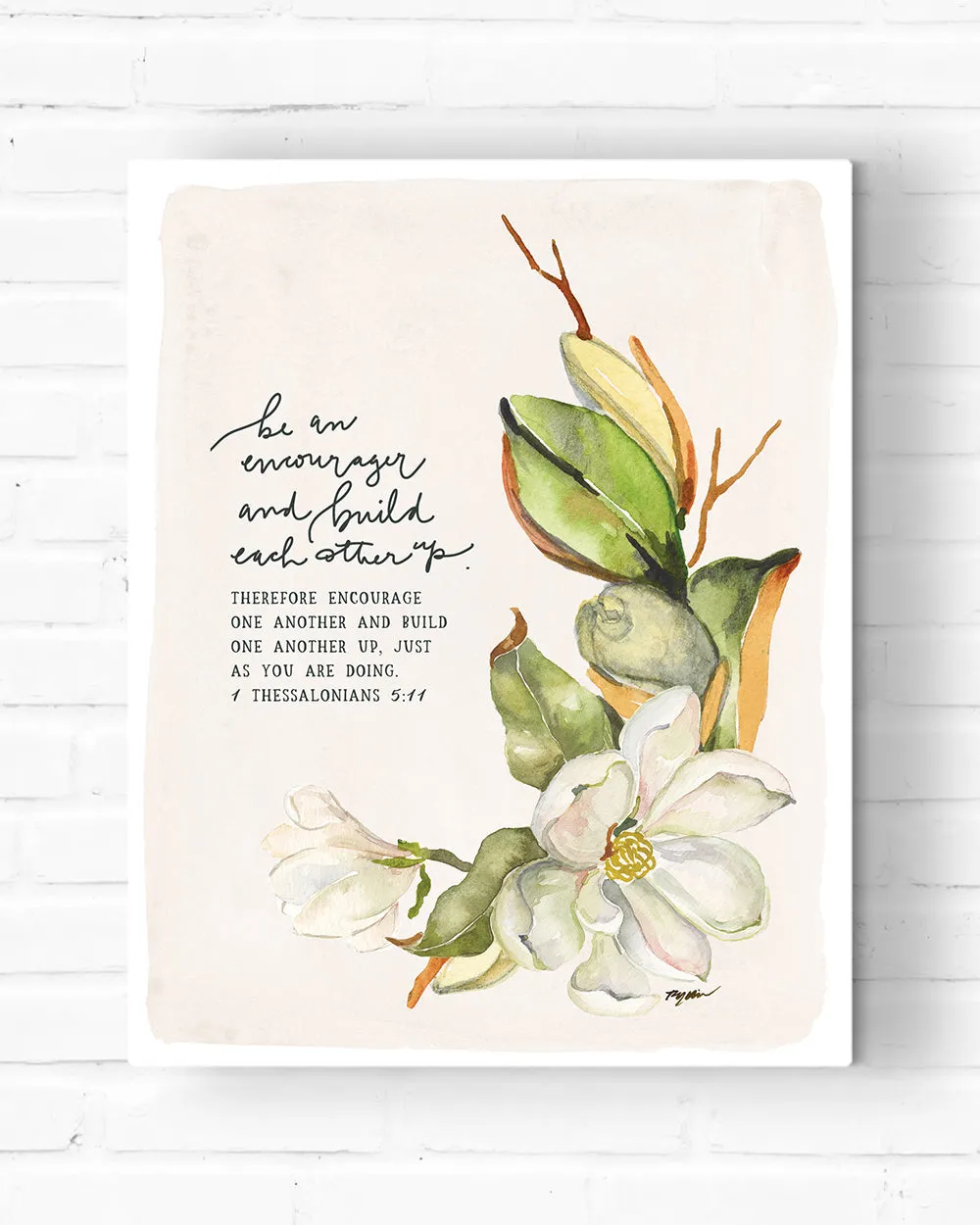 Foundation 5: Be An Encourager Canvas