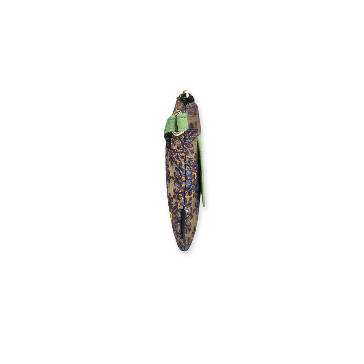 Front Flap Sling Bag- Green Knot