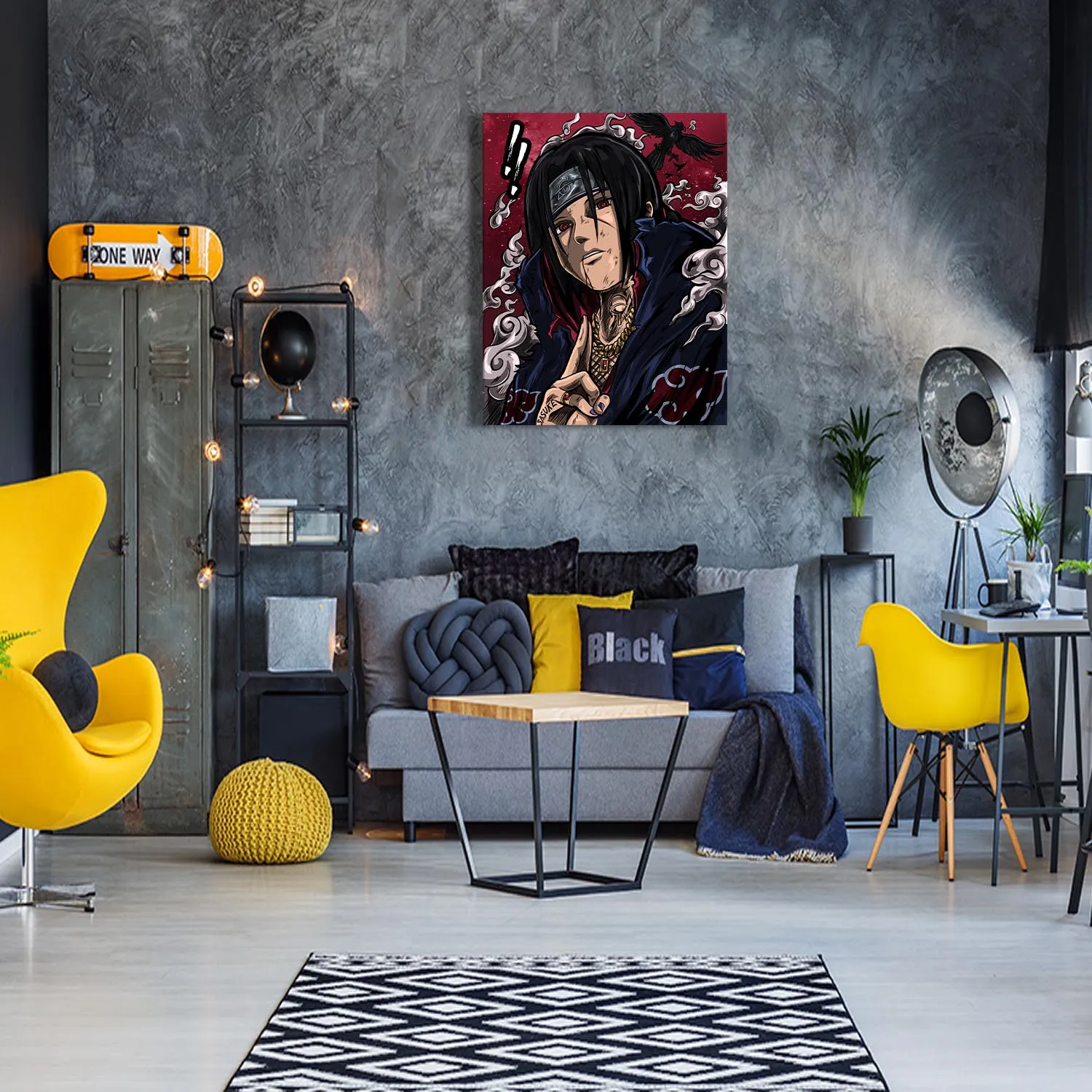 Genius Shinobi Brother Canvas Wall Art