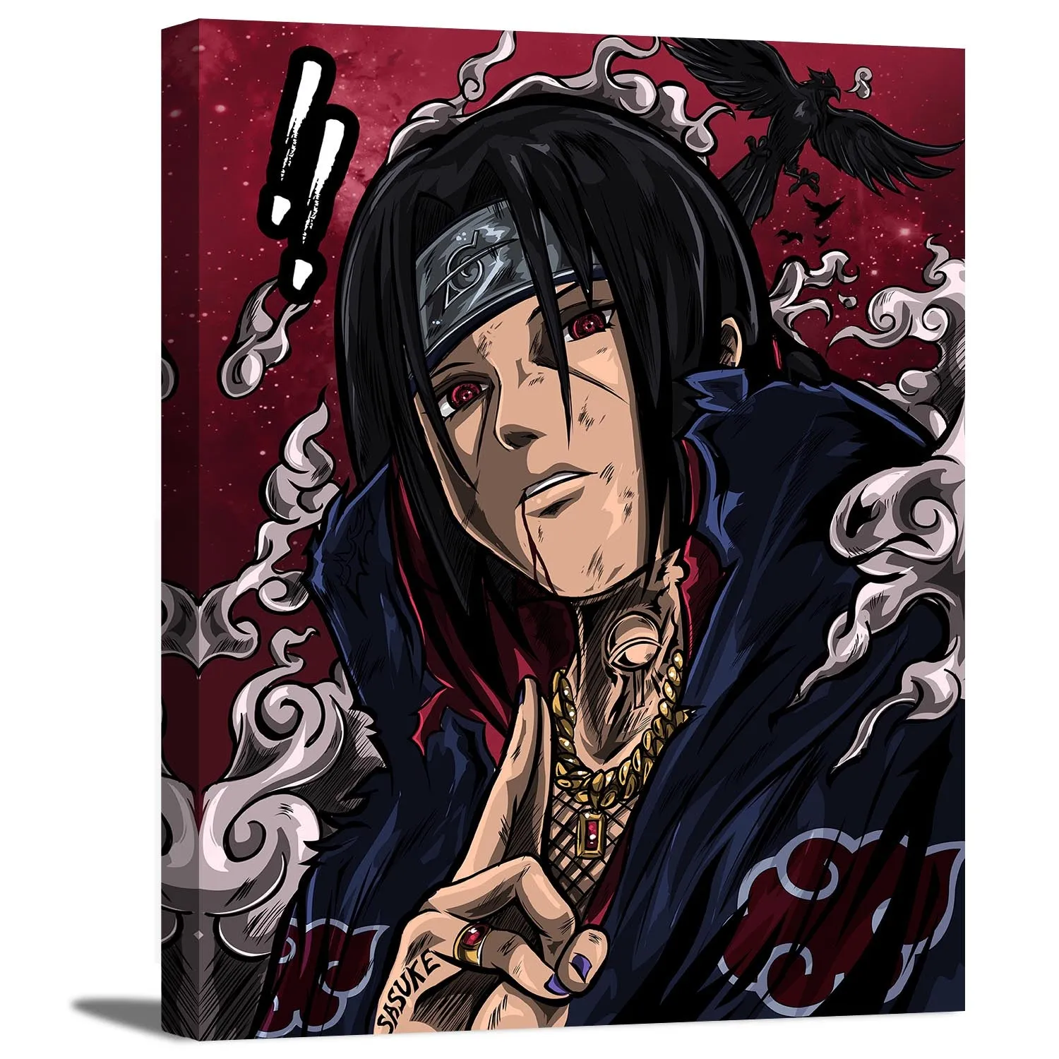 Genius Shinobi Brother Canvas Wall Art