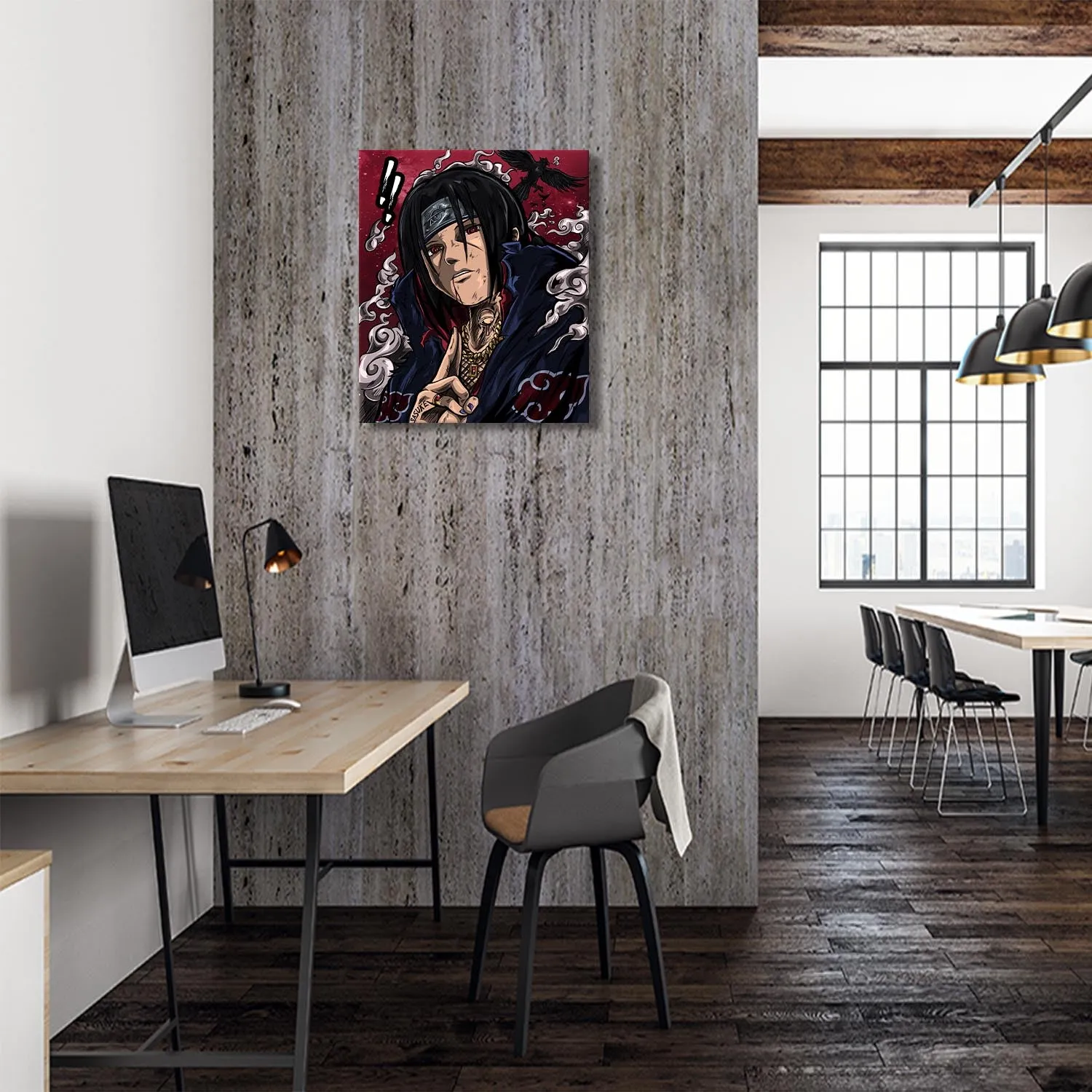 Genius Shinobi Brother Canvas Wall Art