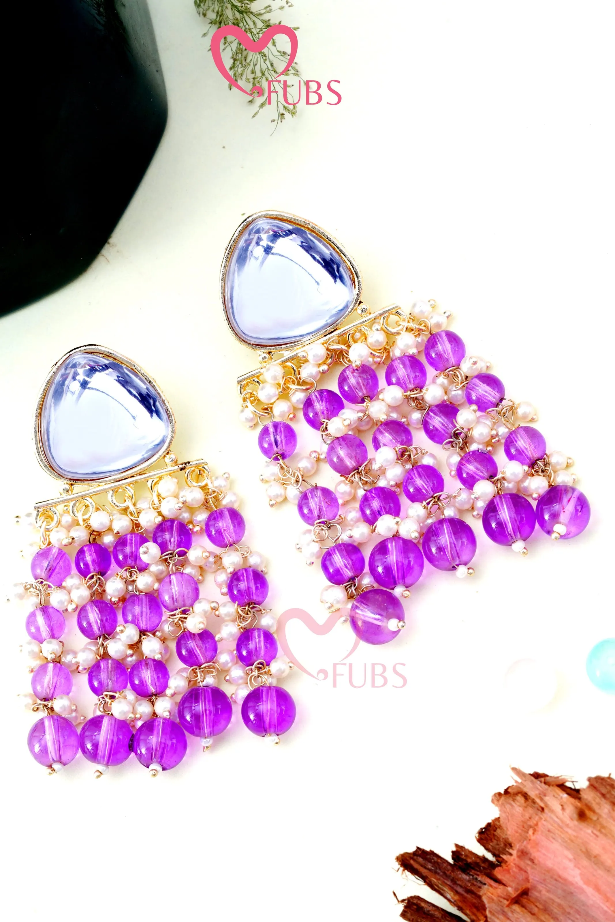 Glamour Dazzling Droplets Earrings