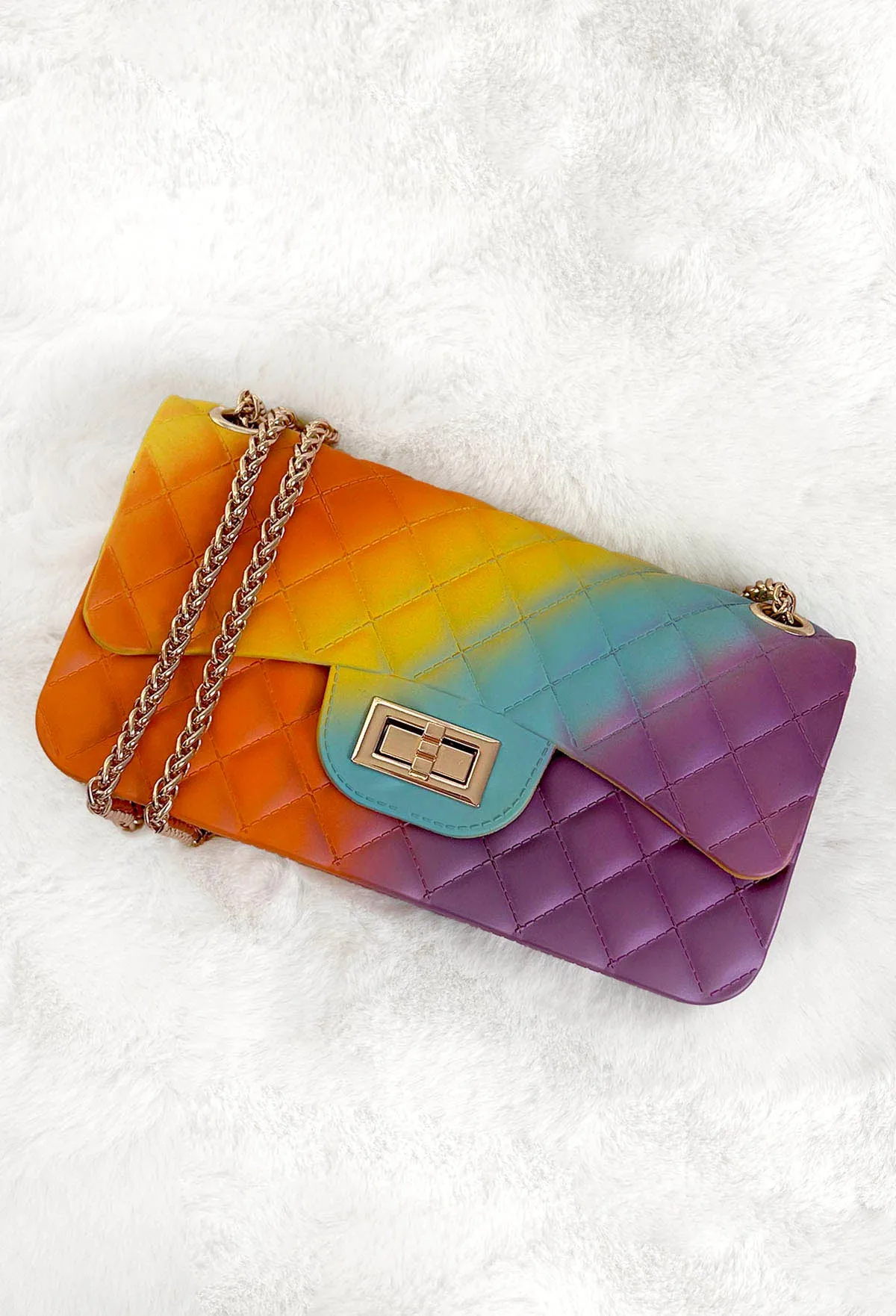Hailey Multi Chain Quilted Detail Bag