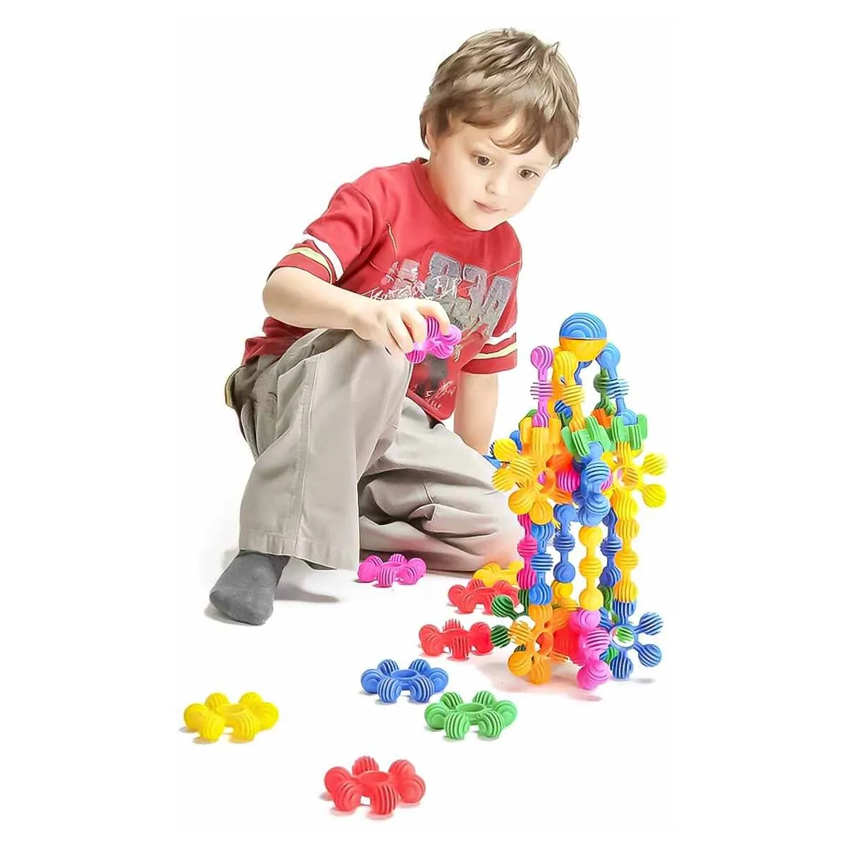 Halilit Interstar Rings 18 Piece Building Set