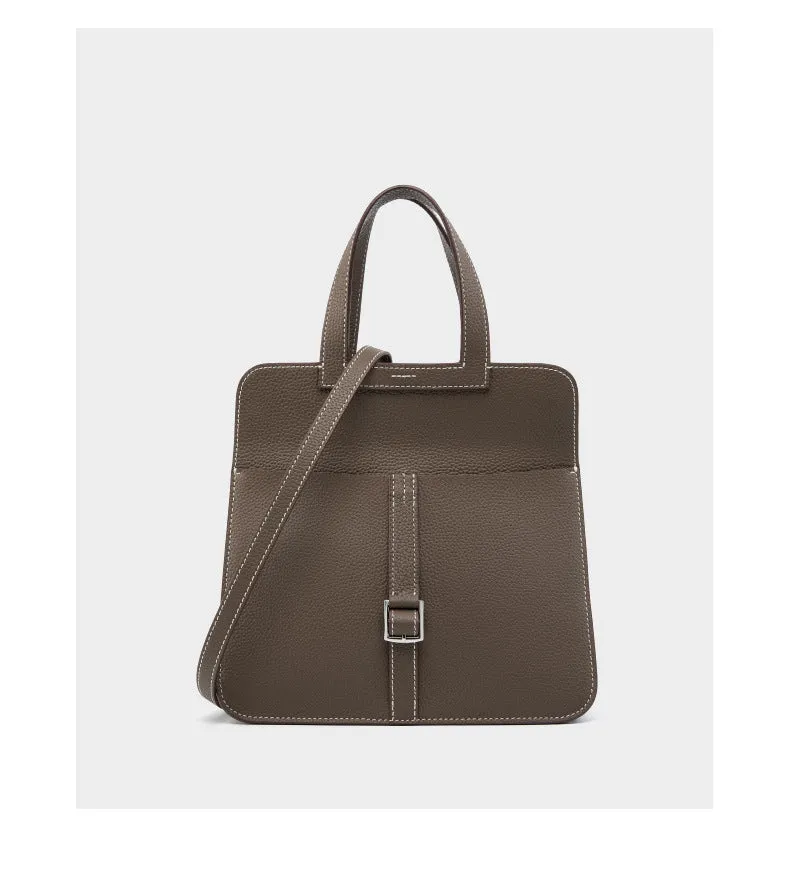 Halzan 25 cowhide crossbody handbag 2778 elephant grey