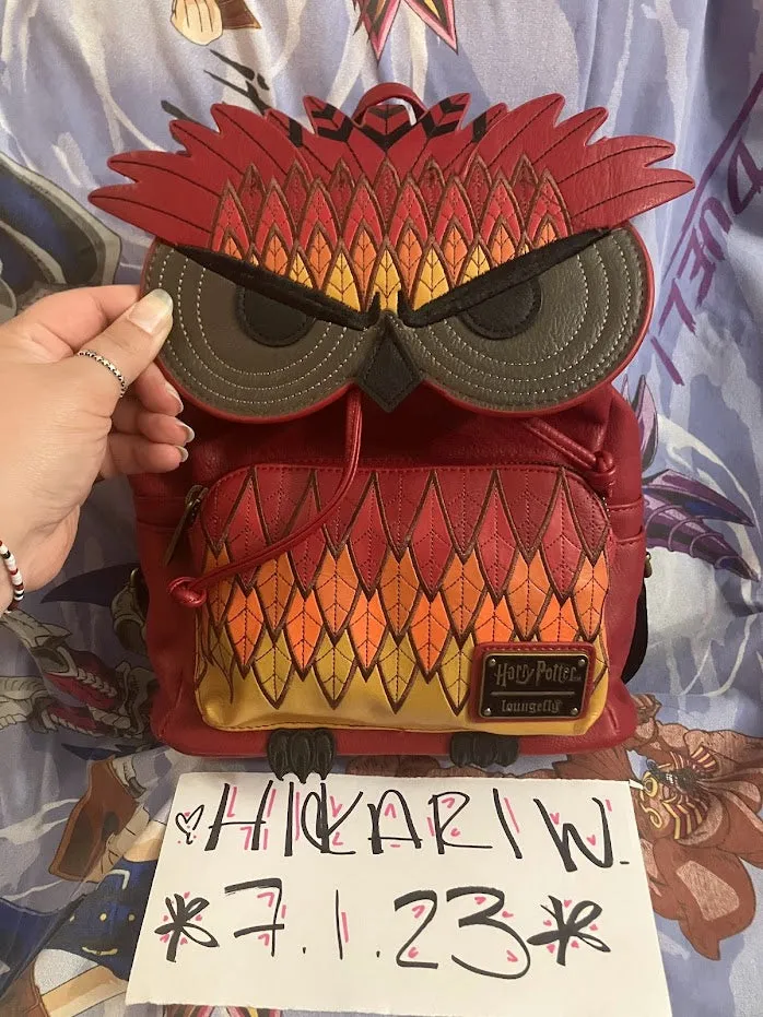 Harry Potter Mini Backpack Fawkes Phoenix Loungefly