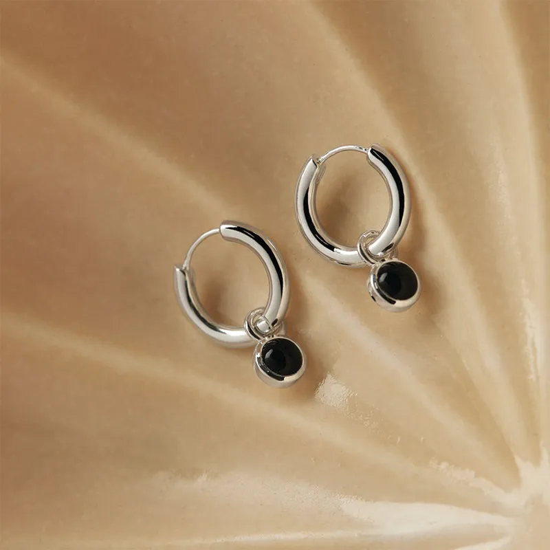 HEAVENLY ONYX EARRINGS