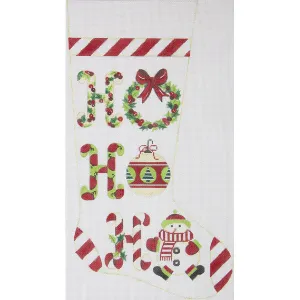 Ho Ho Ho Stocking Canvas