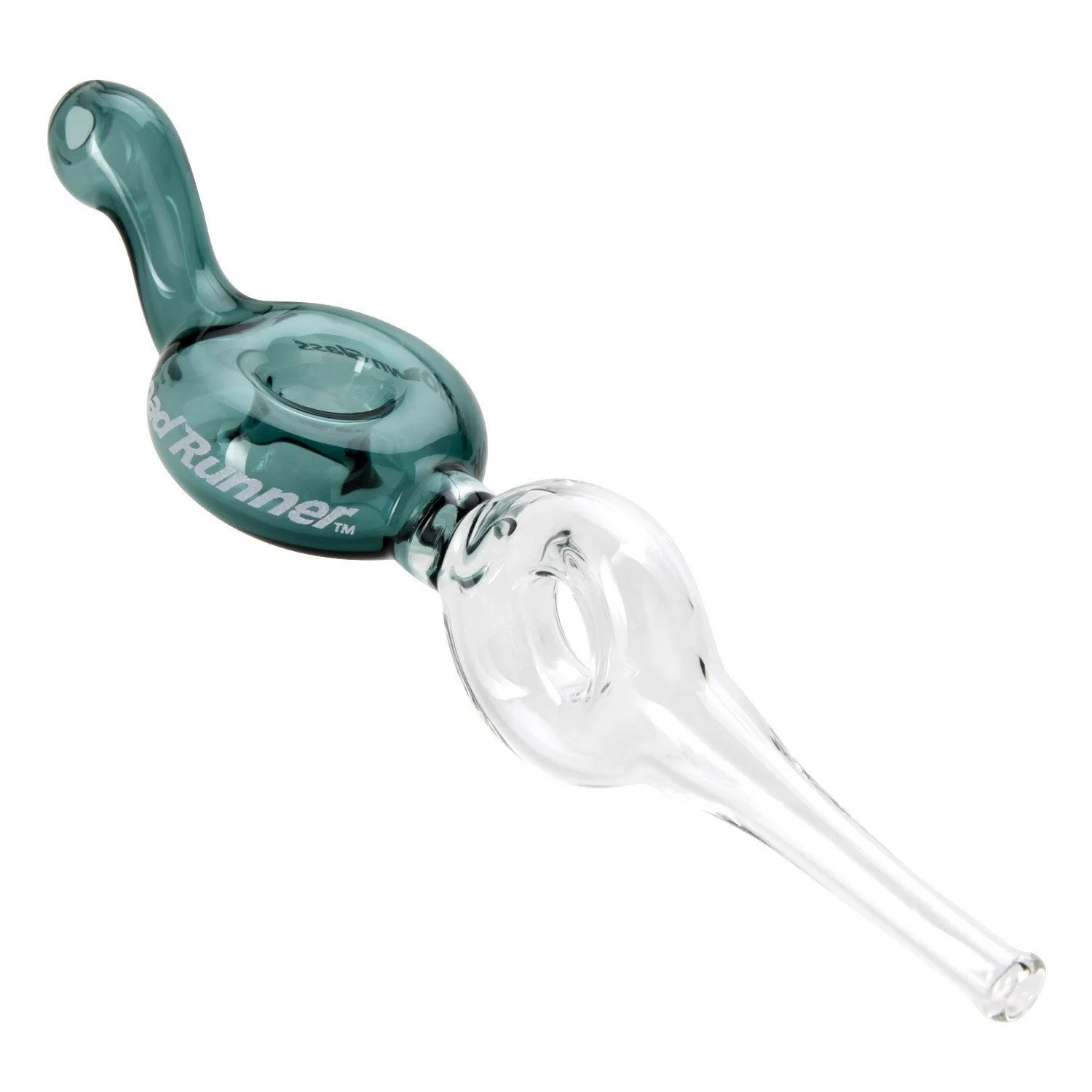 Home Blown Glass Road Runner Air-Cooled Dab Straw