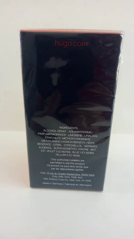Hugo Boss Dark Blue Travel Exclusive 75ml EDT Spray Authentic Perfume Men