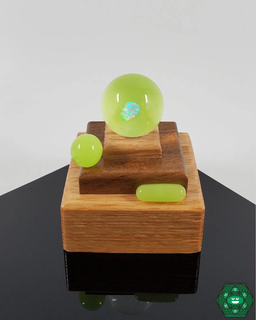 Jason Walker Glass Opal Slurper Set - Artisanal Craftsmanship