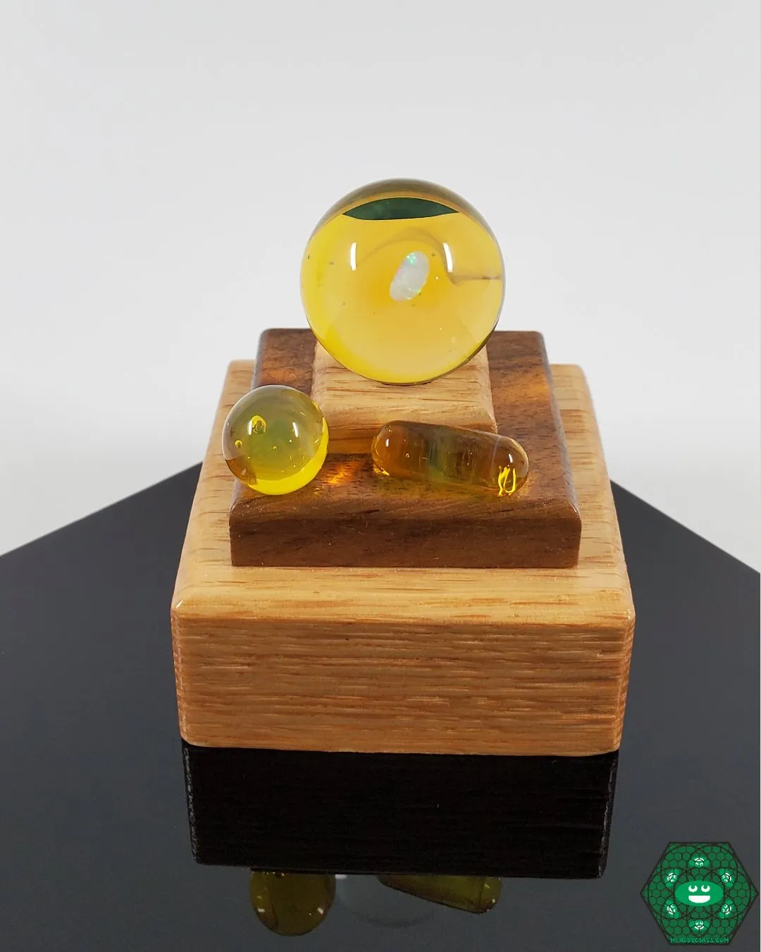 Jason Walker Glass Opal Slurper Set - Artisanal Craftsmanship